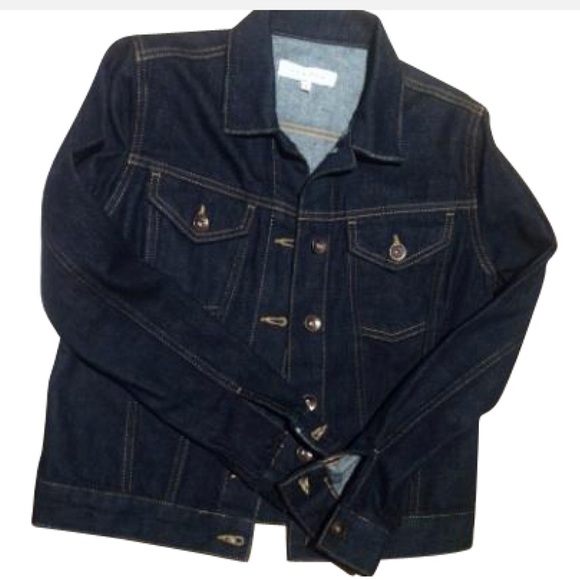 denim jacket with tiger on back